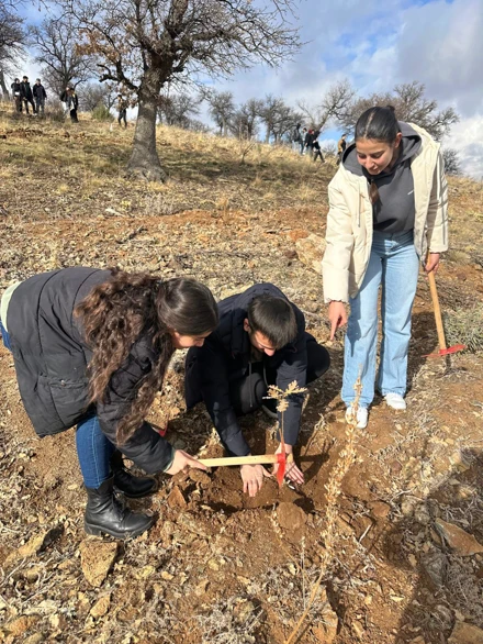 Güneysınır’da Bal Ormanı İçin Fidan Dikimi Etkinliği Gerçekleştirildi